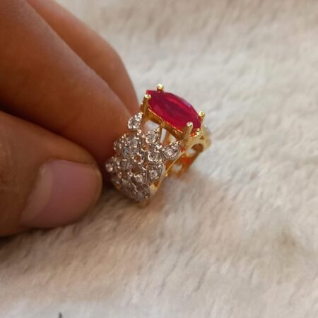 High quality goldplated rings standard size 16 17 18 19