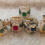 High quality goldplated rings standard size 16 17 18 19