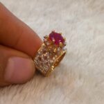 High quality goldplated rings standard size 16 17 18 19