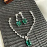 Zircon set party wear