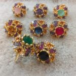 High quality goldplated rings standard size 17 18 19