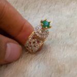 High quality goldplated rings standard size 16 17 18 19