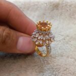 High quality goldplated rings standard size 16 17 18 19