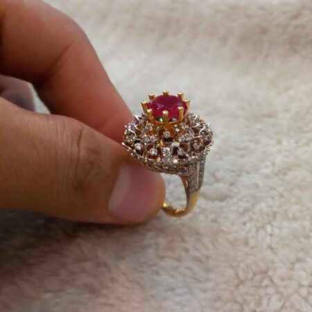 High quality goldplated rings standard size 16 17 18 19