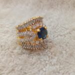 High quality goldplated rings standard size 16 17 18 19