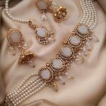 Semi precious egyption stone choker set