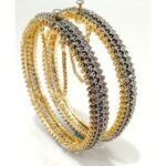 Zirconia bangles pairs