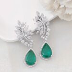 Mira zirconia earrings