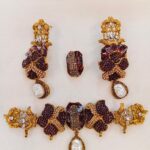 Turkish antique choker set