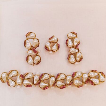 Turkish antique choker set