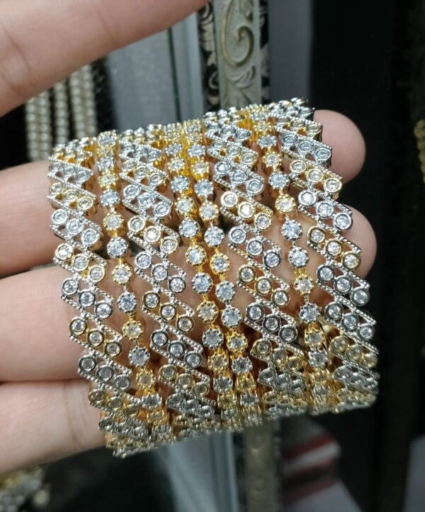 American zircon bangles - Image 1