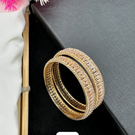 Zircon work jarao bangles