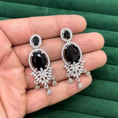 Zircon american stone earrings