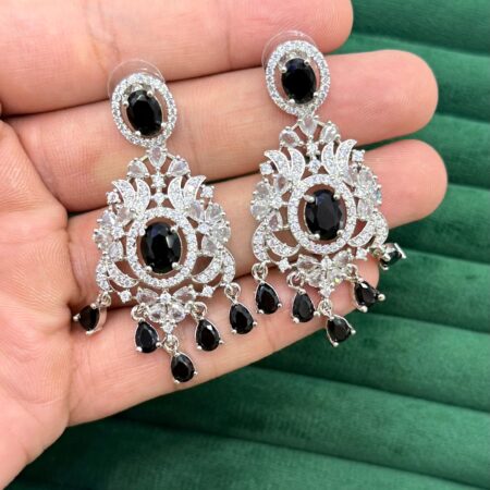 Zircon american stone earrings