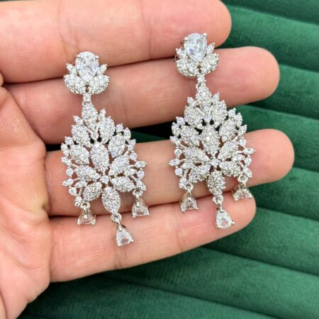 Zircon american stone earrings