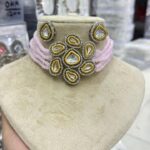 Polki indian choker set