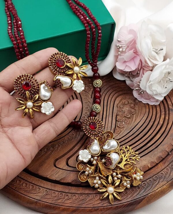 Turkish mala with mother pearl - Image 1