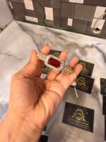 Rodium polish goldplatted kara