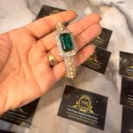 Rodium polish goldplatted kara