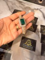 Rodium polish goldplatted kara