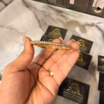 Rodium polish goldplatted kara