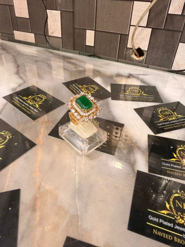 High quality goldplatted ring - Image 1