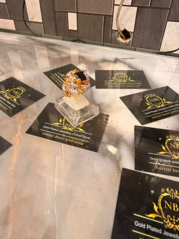High quality goldplatted rings - Image 1