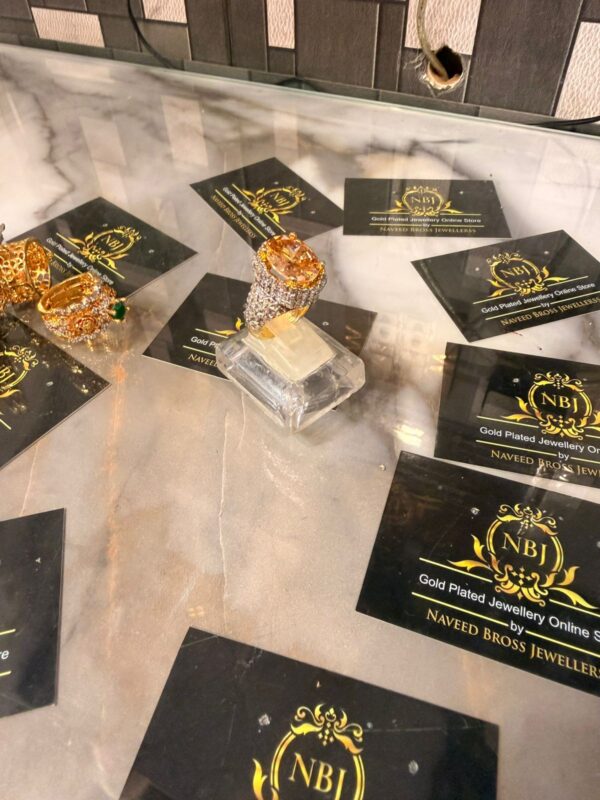 High quality goldplatted ring - Image 1