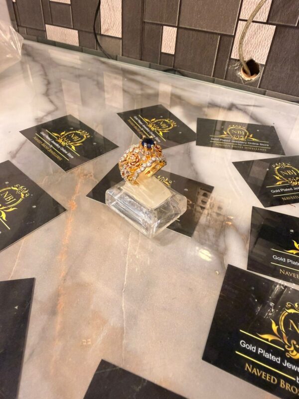 High quality goldplatted ring - Image 1
