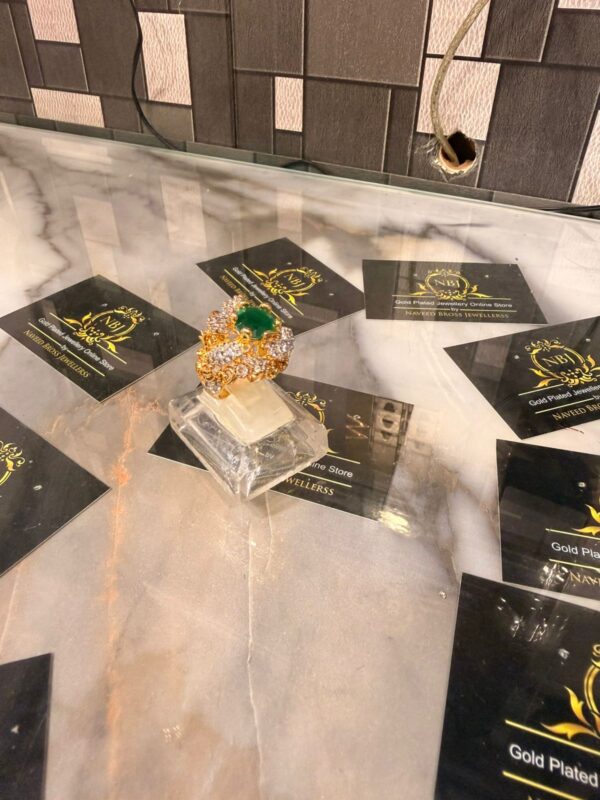 High quality goldplatted ring - Image 1