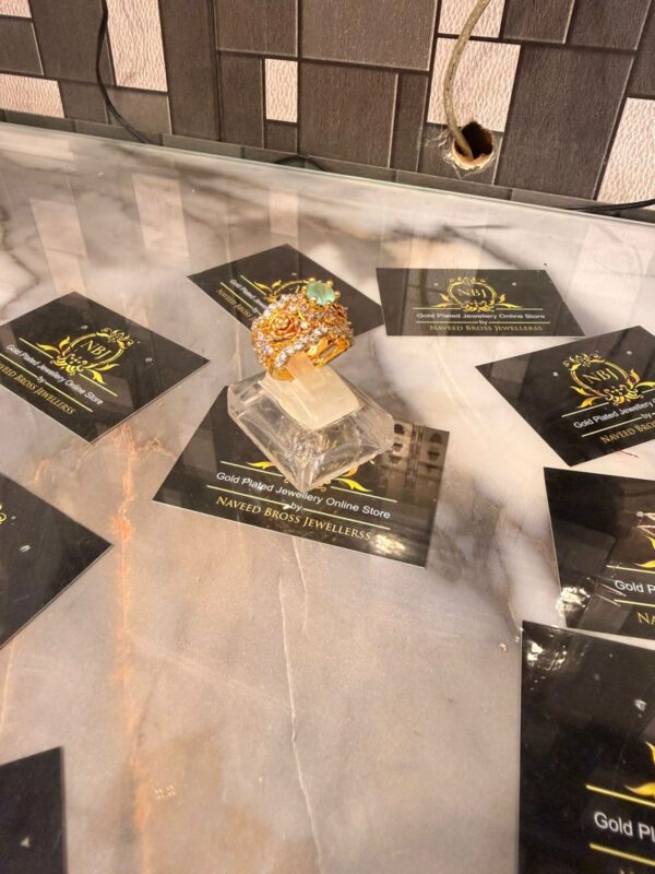 High quality goldplatted rings - Image 1
