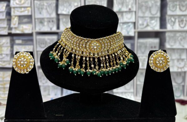 Bridal indian jaipuri meena set - Image 1