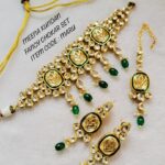 Meena kundan set