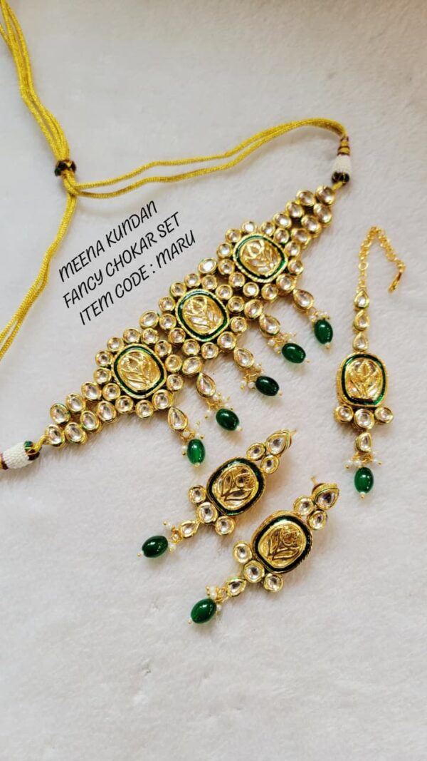 Meena kundan set - Image 1