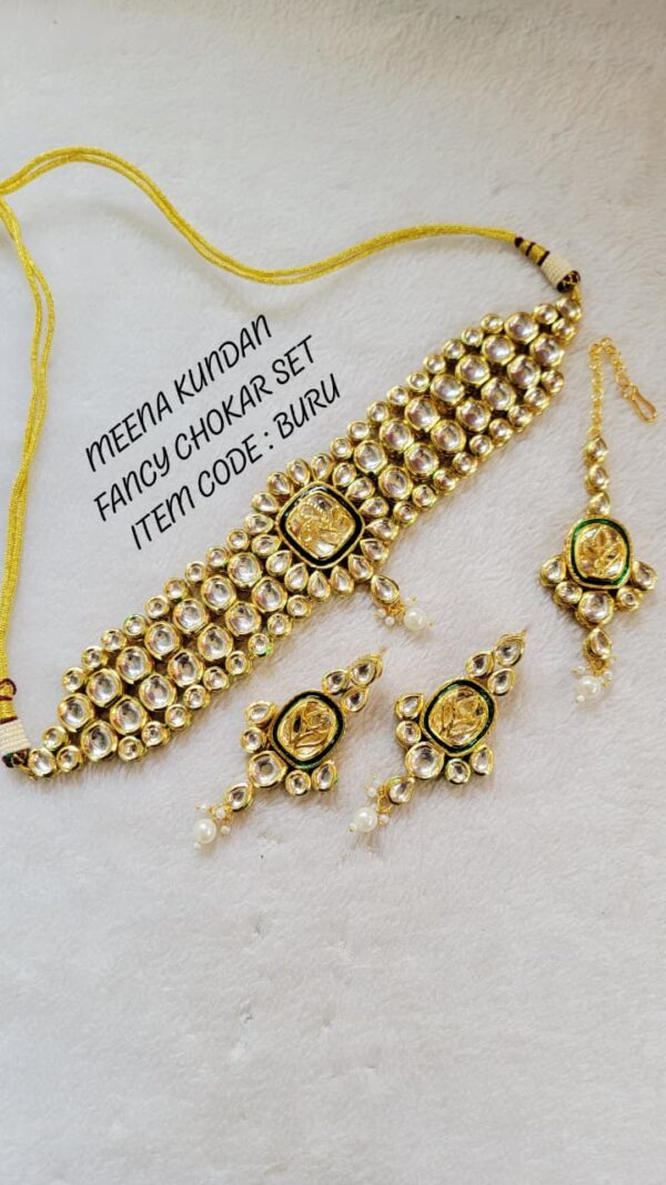 Meena kundan set - Image 1