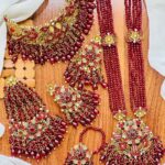 3D designer dholna set bridal