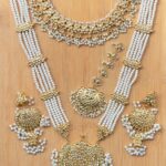 Thapa kundan set mala with choker