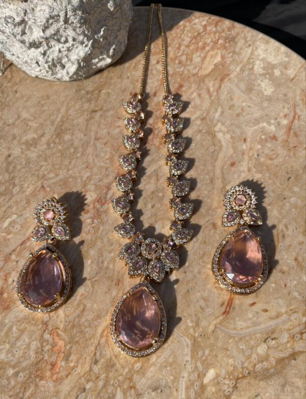 Beautiful zircon mala set - Image 1