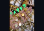 Goldplatted coin bracelets - Image 2