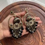 Indian designer jhumkas