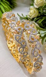 Ad zirconia bangles 2pairs - Image 2
