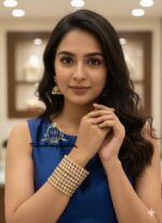 Indian kundan bangle set
