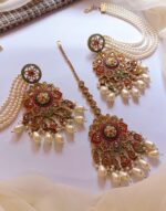 Ad antique gold polish Sahara earrings - Image 2