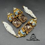 Turkish choker set doublet stone