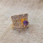 High quality goldplated rings standard size 16 17 18 19