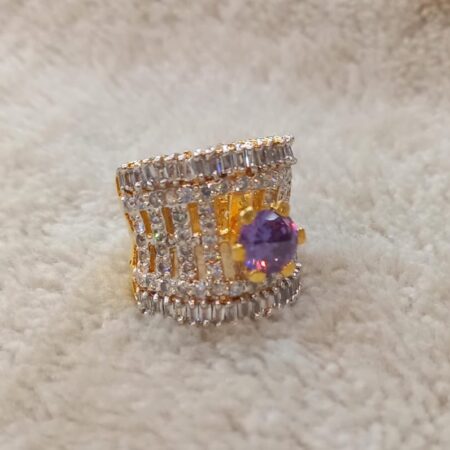 High quality goldplated rings standard size 16 17 18 19