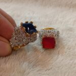 High quality goldplated rings standard size 16 17 18 19