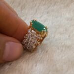 High quality goldplated rings standard size 16 17 18 19