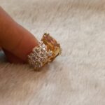 High quality goldplated rings standard size 16 17 18 19