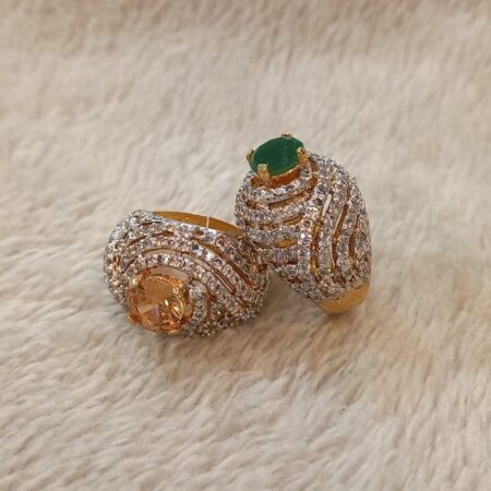 High quality goldplated rings standard size 16 17 18 19